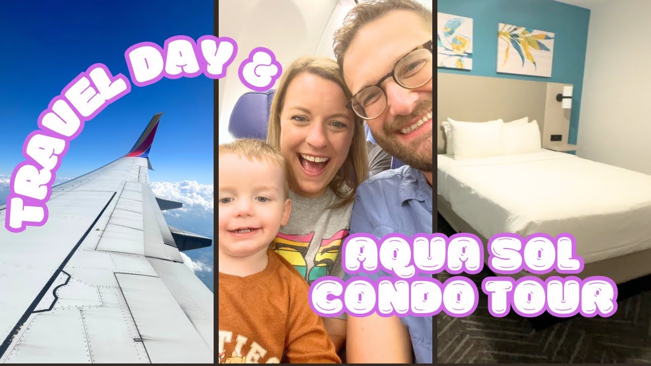 Traveling to Disney!! NEW Aqua Sol UPDATED 2 Bedroom Condo Tour!!