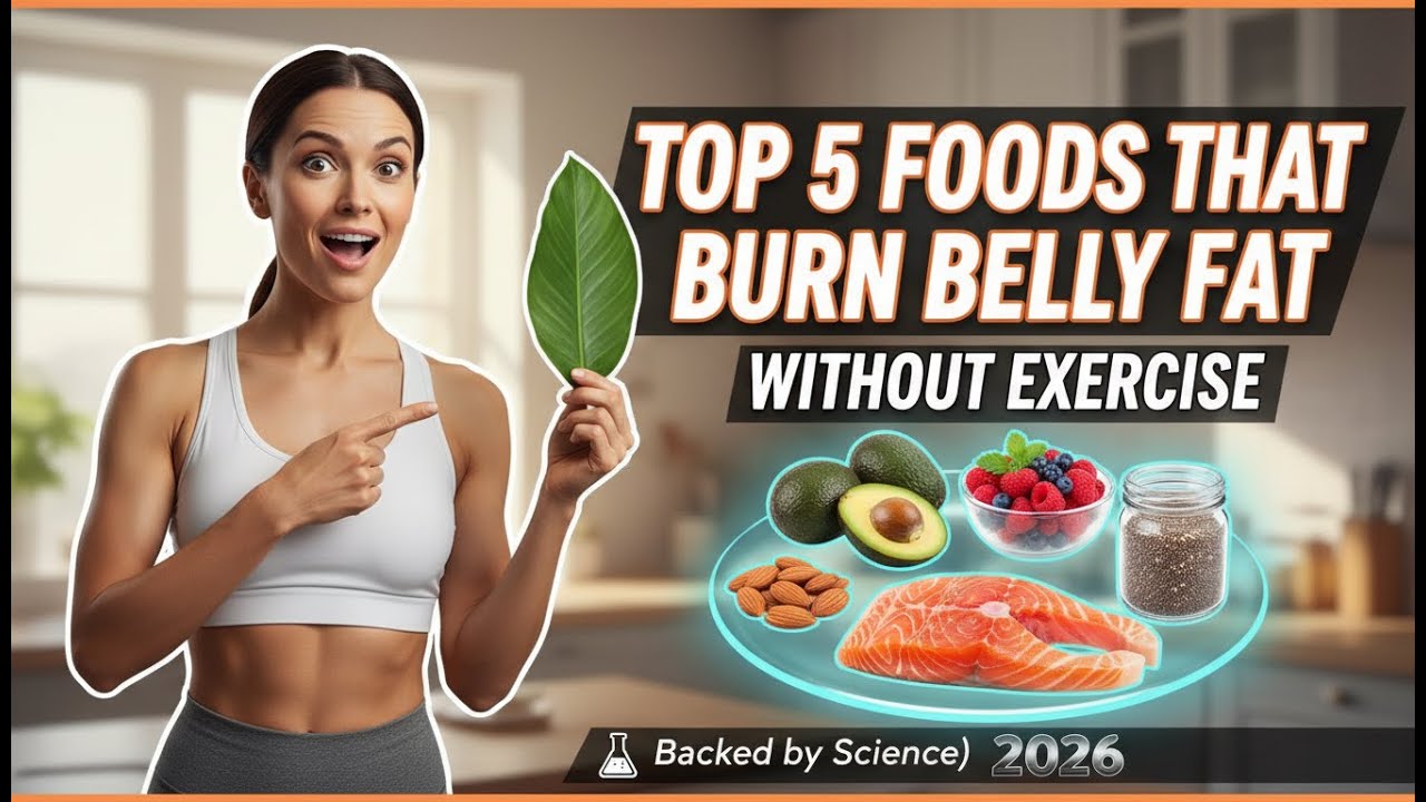 &ldquo;Top 5 Foods That Burn Belly Fat Without Exercise (2026 Science-Backed)&rdquo;