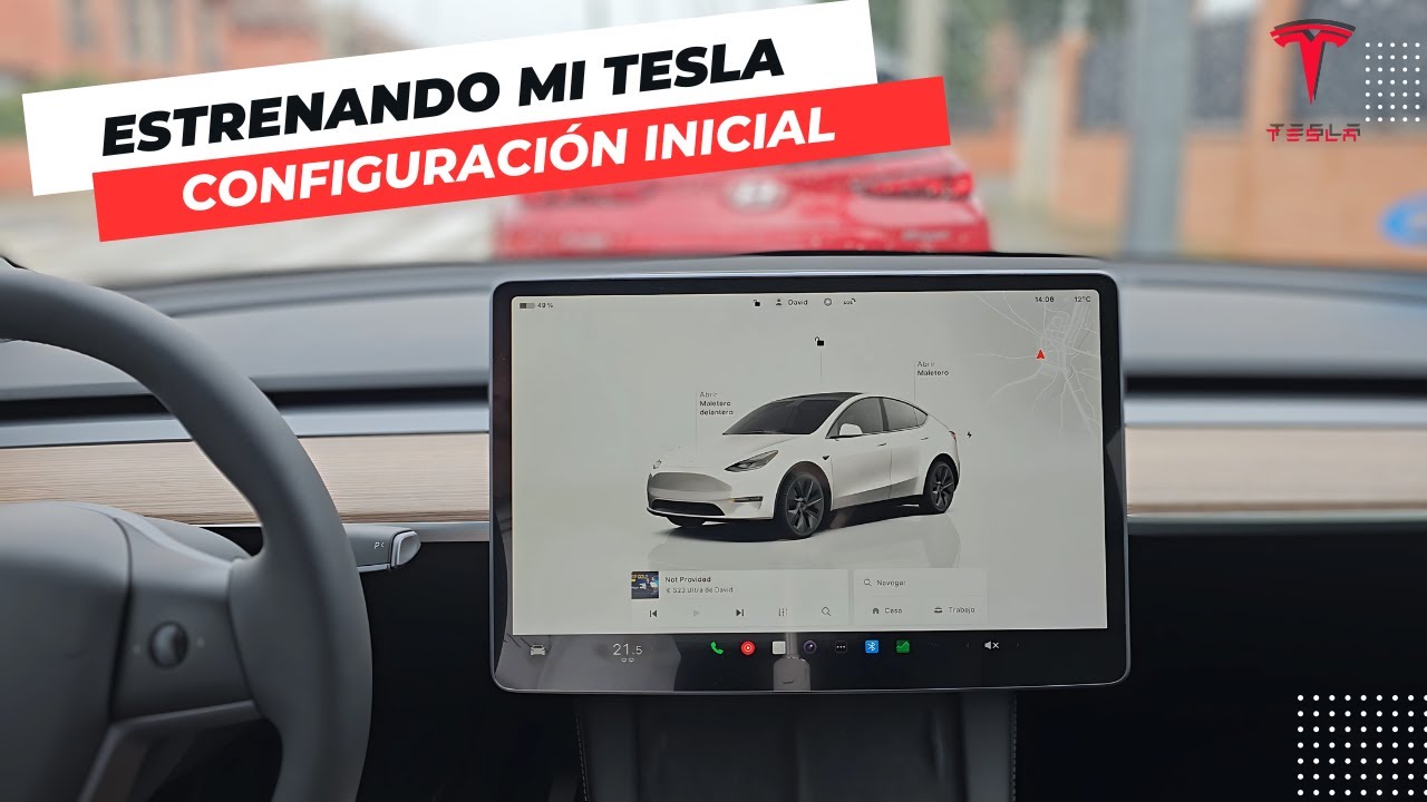 Configurando mi Tesla Model Y por primera vez