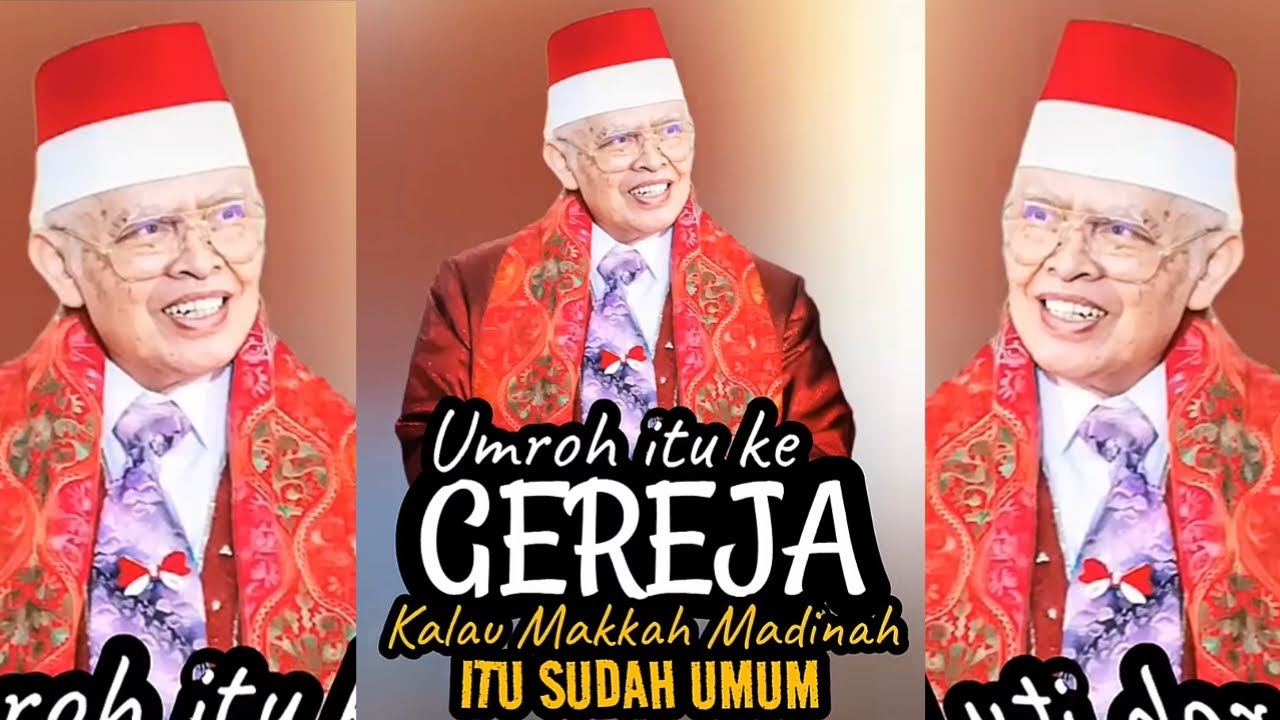 Umroh itu ke Gereja kata Abah Aos