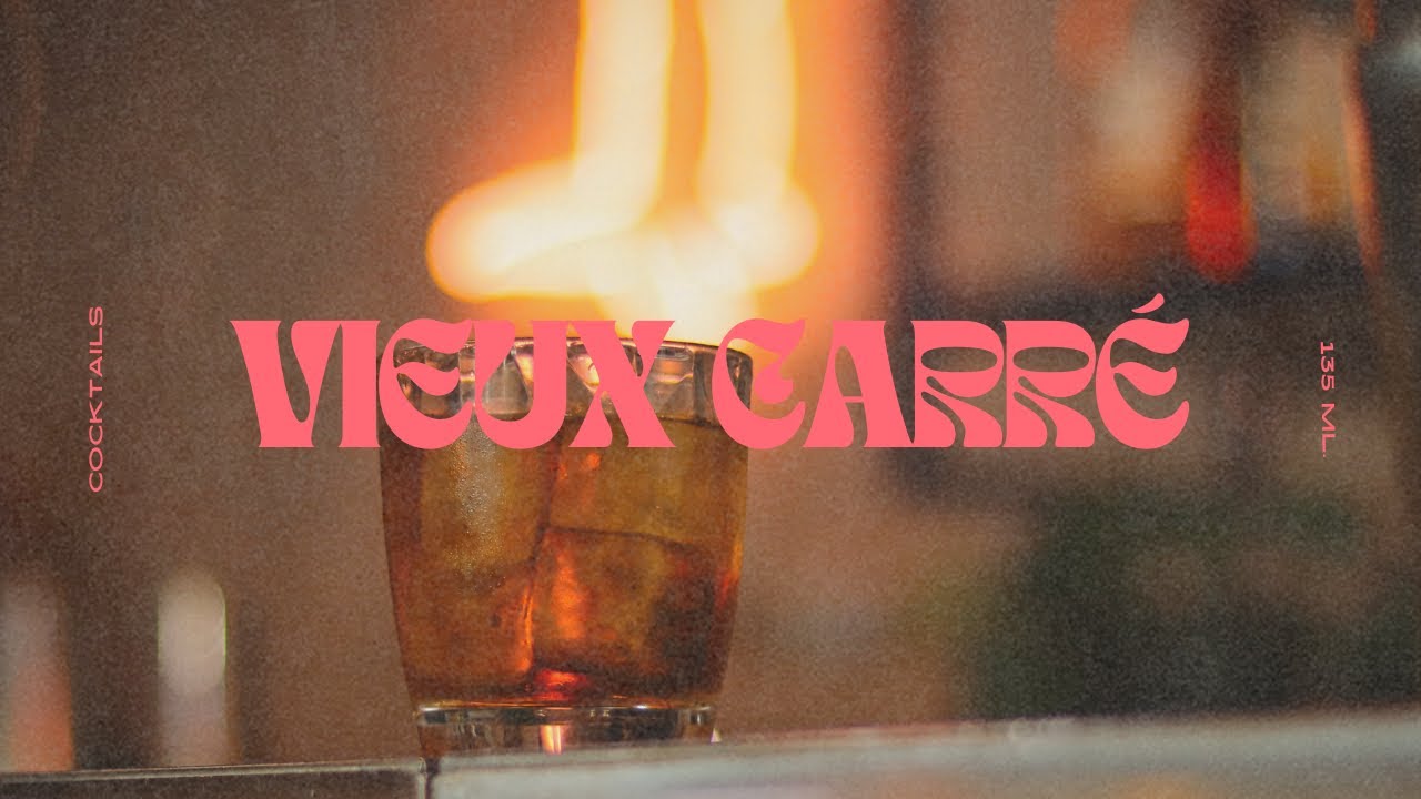 VIEUX CARRÉ UN COCKTAIL DE LA NOUVELLE - ORLÉANS ( TOP 3 DES COCKTAILS PRÉFÉRÉS D'ANTOINE )