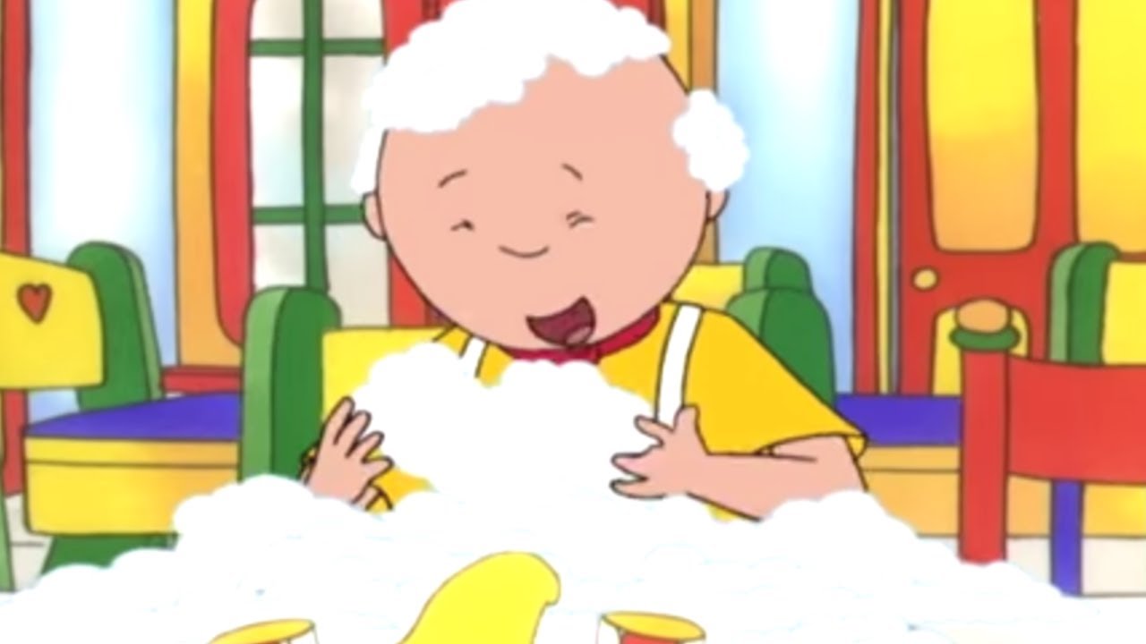 Caillou 219 - Caillou's Cross Word / Caillou Meets Robbie / The Pinata / Caillou's Promise