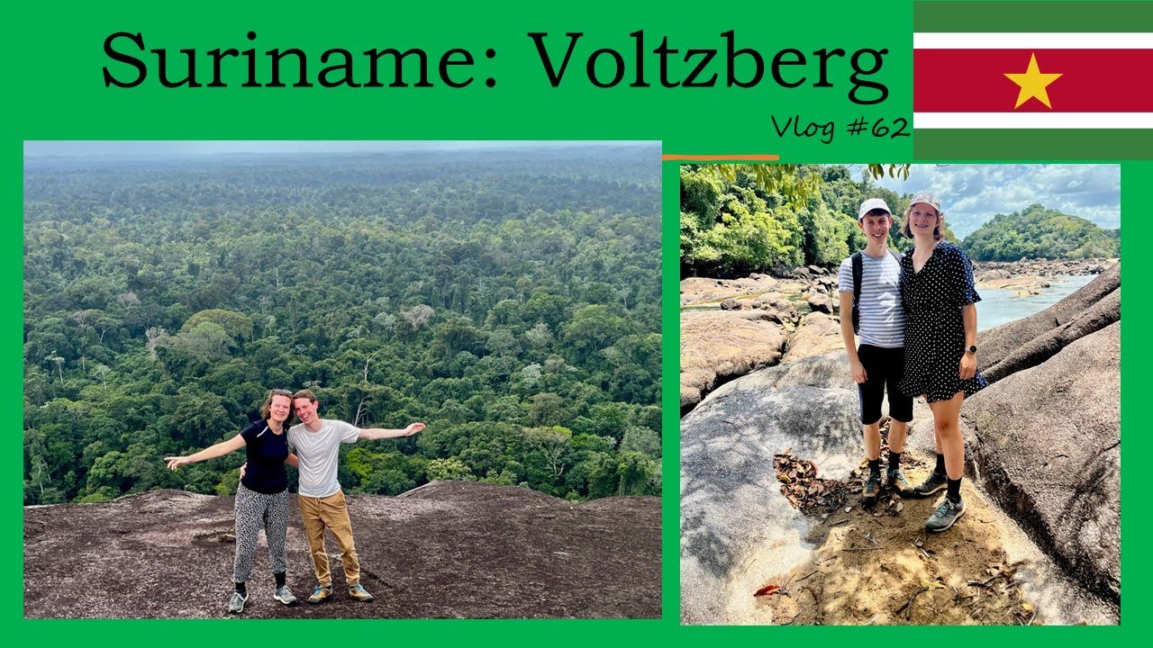 Vakantie in Suriname! Trip naar de Voltzberg & Raleighval! Studeren en reizen in Suriname! Vlog #62
