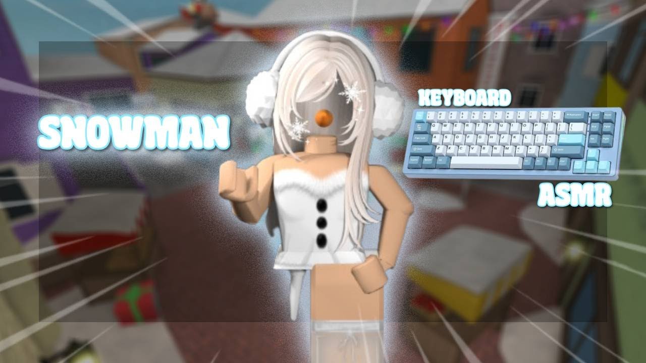 INSANE TRICKSHOTS AS A SNOWMAN + KEYBOARD ASMR
