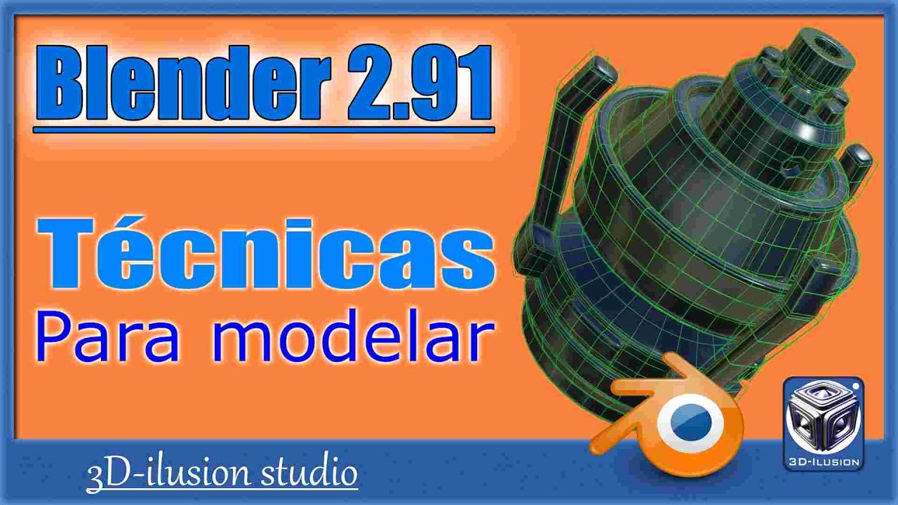 Blender 2 91 probando herramientas de modelado✅(Mallas trucos limpieza)
