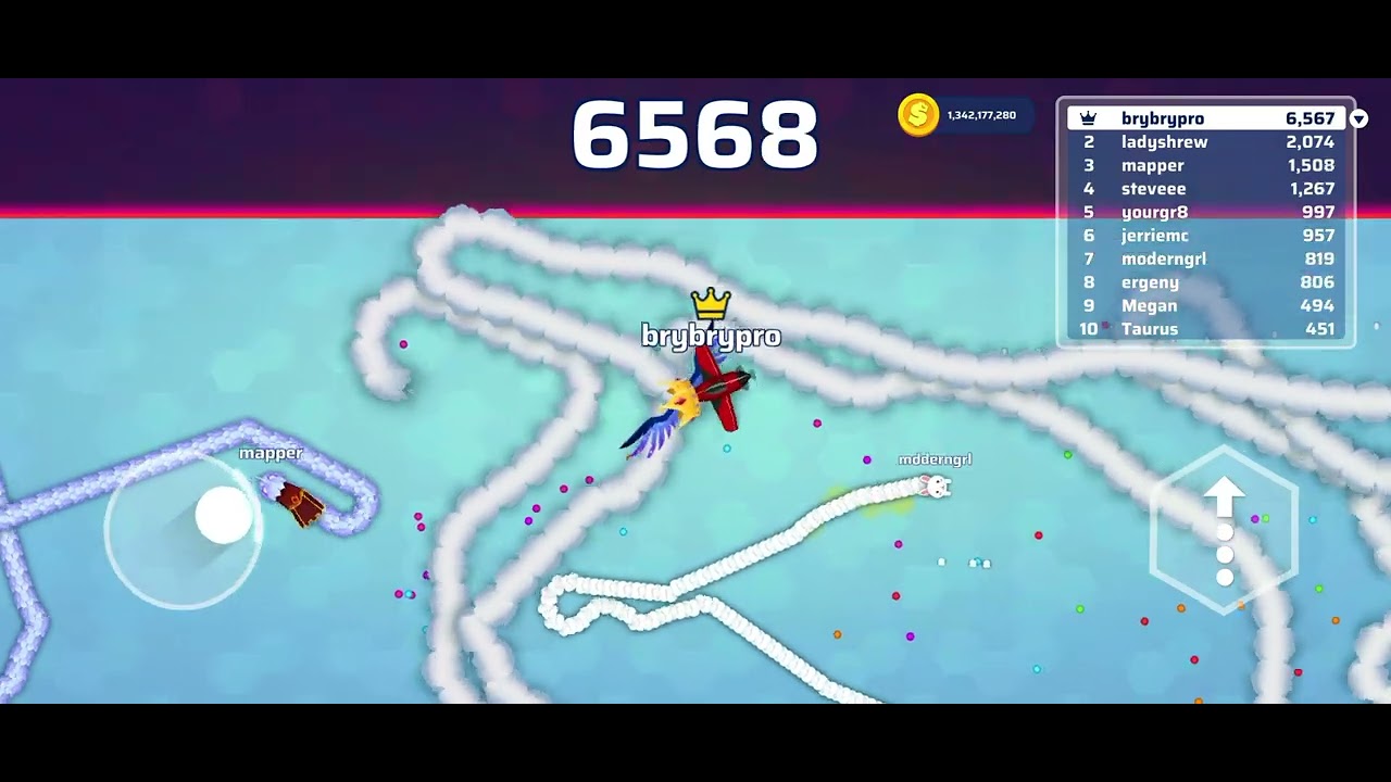 Trying to hit 20k in snake.io 