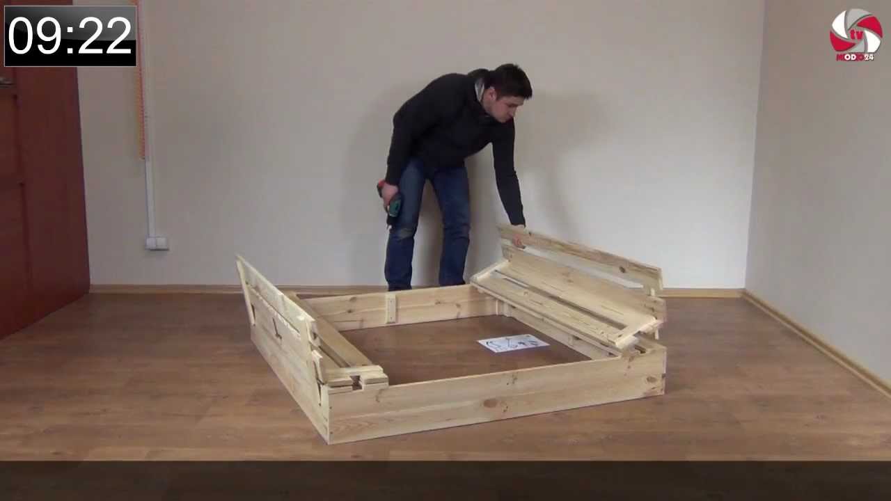 Instrukcja montażu piaskownicy P-04