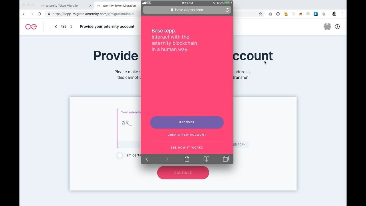 Base aepp and MetaMask AE Token Migration Guide