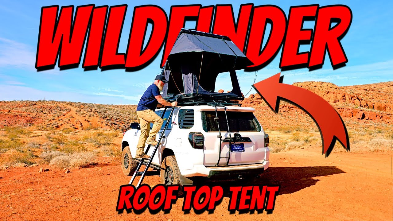 Wildfinder Roof Top Tent, review and install on my 2020 Toyota 4Runner