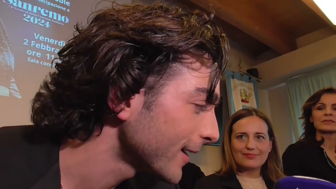 Roseto, l'abbraccio della città a Gianluca Ginoble prima di Sanremo