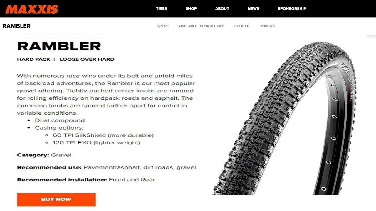 ⭕ Maxxis Rambler 700x40C EXO TR / Огляд і перші тести