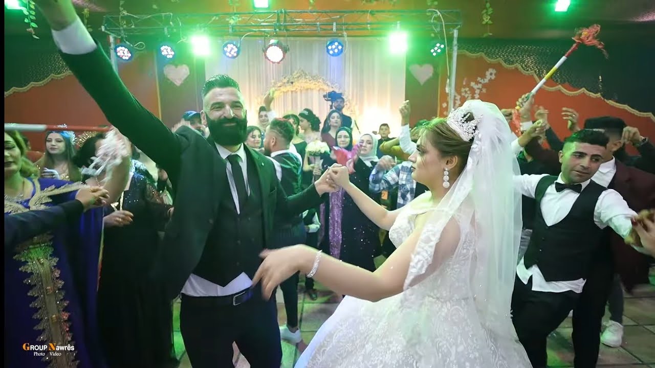 اقوا اعراس زفات عامودا . حسين ❤ بشرى . تصوير كروب نورس مزكين ملالي ابونورس . شيخاني جديد محمد كاكلو