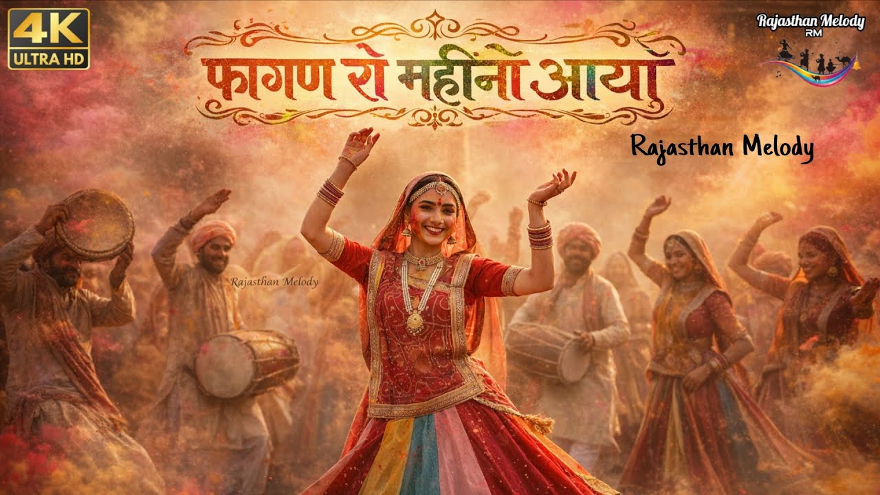 फागण रो महीना आयो । होली पर 2026 का राजस्थानी गीत । Rajasthan Melody 