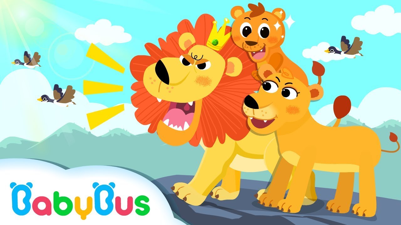 ¡Soy Un León! | Canciones Infantiles | Canciones de Animales Para Bebes | BabyBus Español