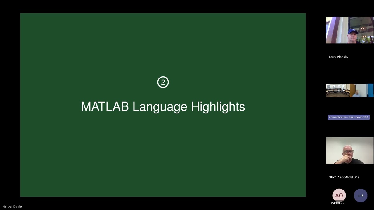 Friday Talk 3/22: Intro to MATLAB Enabling Your Computational Science & Engineering Solutions