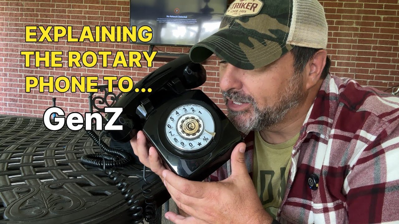 Explaining the Rotary Phone to Gen Z 😂📞