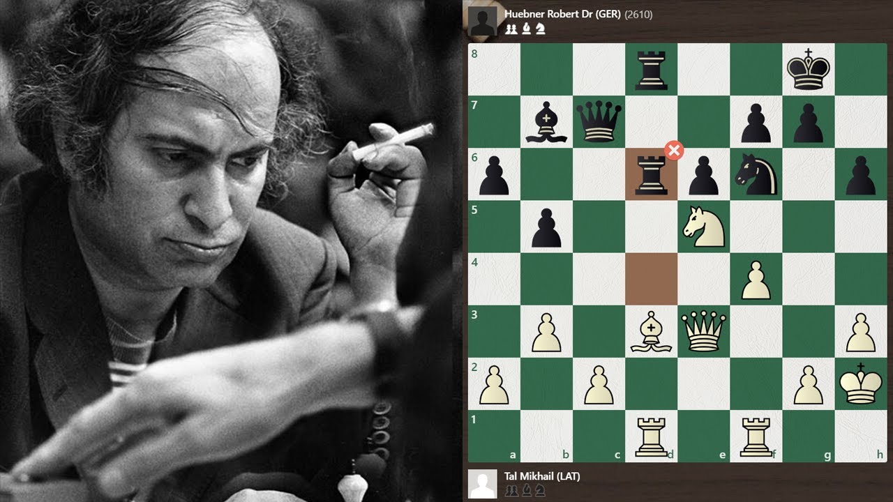 Mikhail Tal vs Huebner Robert