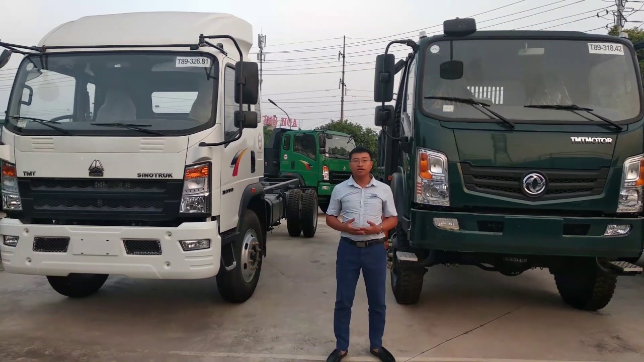 QuangTuan Auto - TMT Bắc Giang giới thiệu sản phẩm 7 tấn 2 cầu KC10370D2