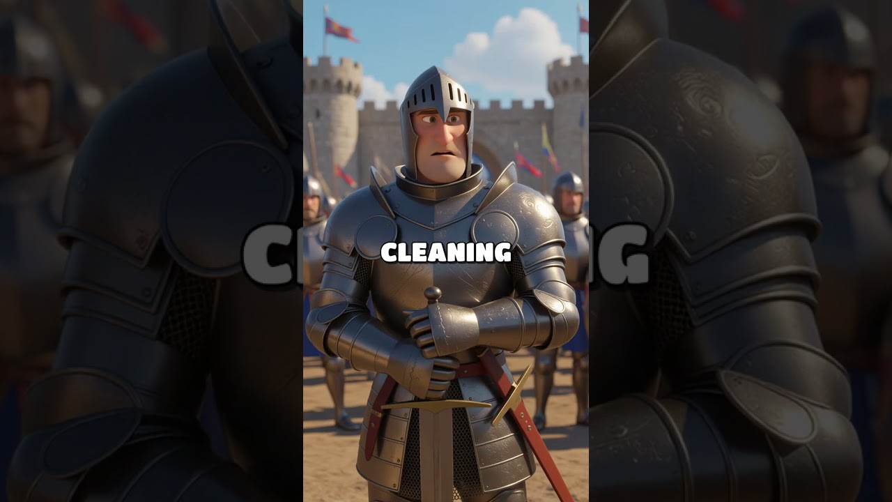 From Battlefields to Cleaning Supplies: Knights and Their Unconventional Armor Care Secrets
