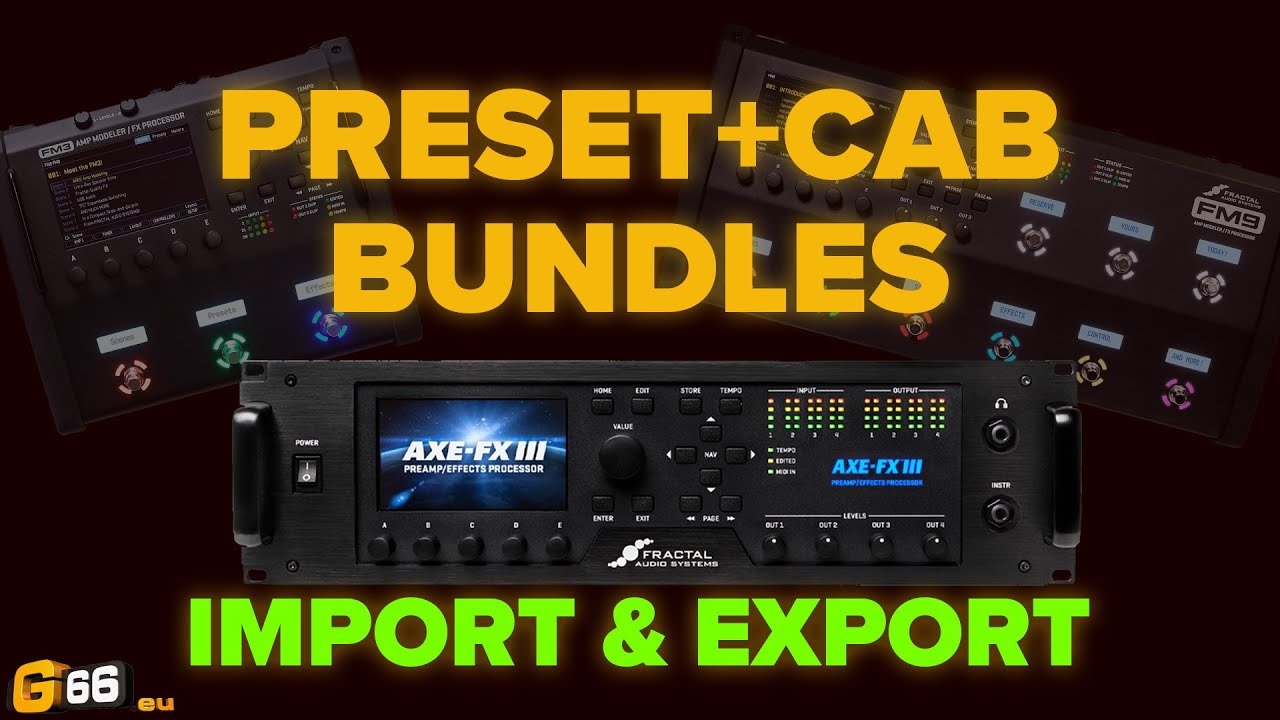 Import & Export Preset+Cab Bundles | Fractal Friday S2 #38 with Cooper Carter