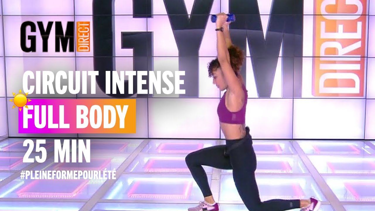 CIRCUIT FULL BODY INTENSE - Avec haltères - Gym Direct