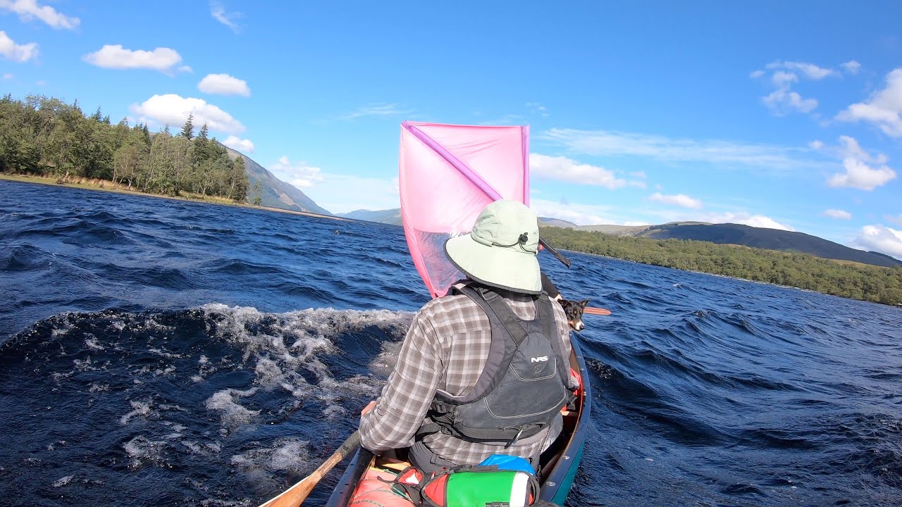 Canoeing Across Scotland:  The Great Glen, A Dad, Daughter and Dog Adventure.  Day 1