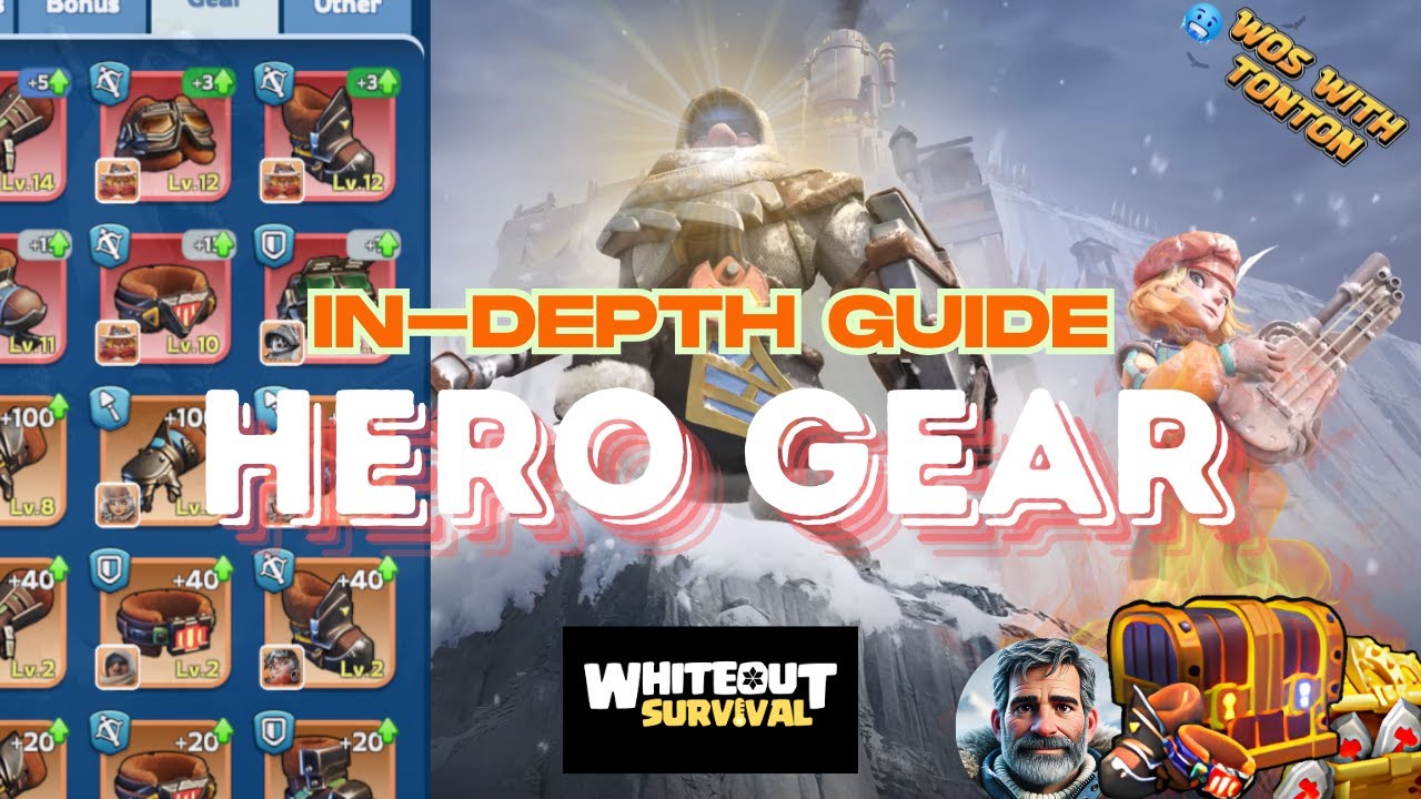 IN DEPTH Hero Gear Guide - Whiteout Survival with Tonton