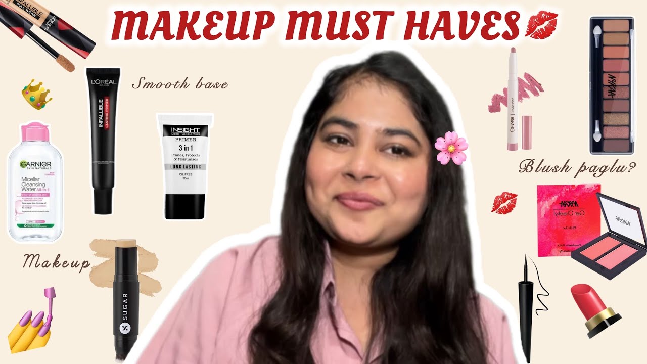 Makeup Must-Haves💄 Essential Products Every Beginner Needs💋