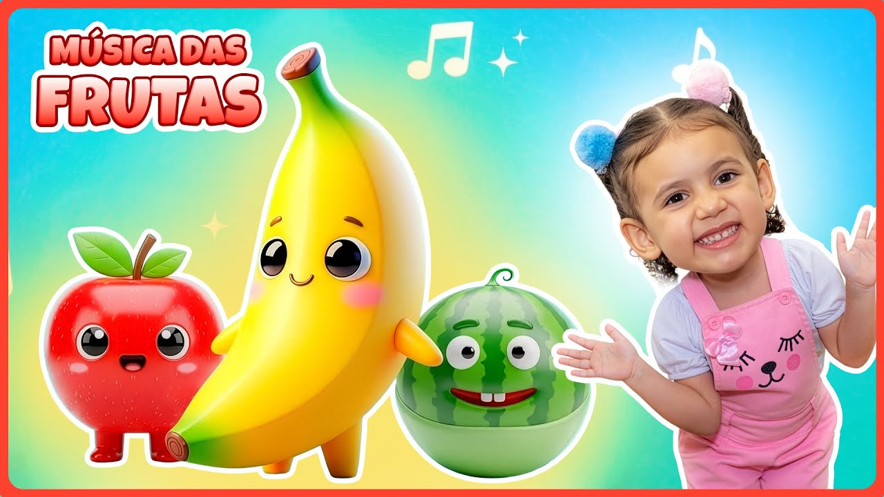 M&uacute;sica das Frutas -  BANANA!🍌 | M&uacute;sica Infantil | Alice Macedo ❤️