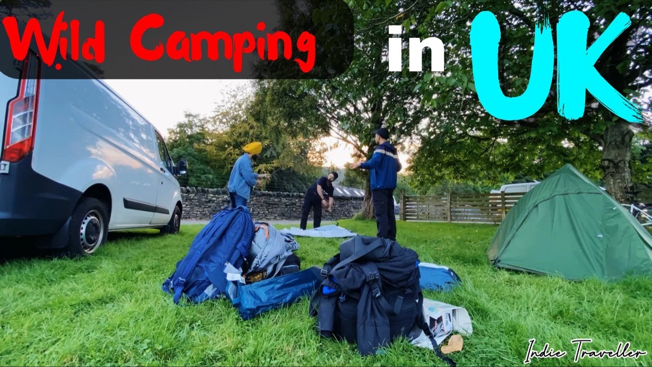 Wild Camping in UK | Lake District | Indie Traveller | INSA | UK Vlogs | Hindi Vlogs |