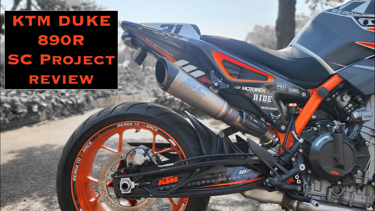 KTM Duke 890R SC Project Review