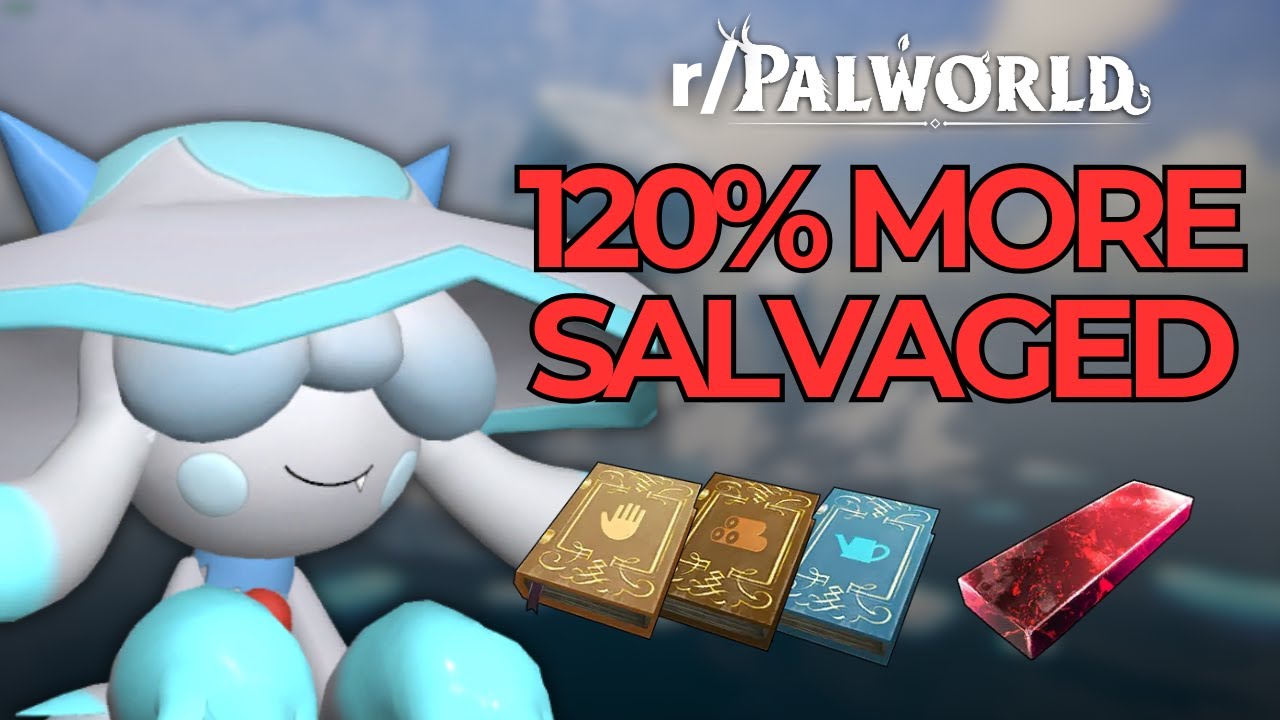 i tried the JELLROY method to farm CORALUM & OP loot in Palworld