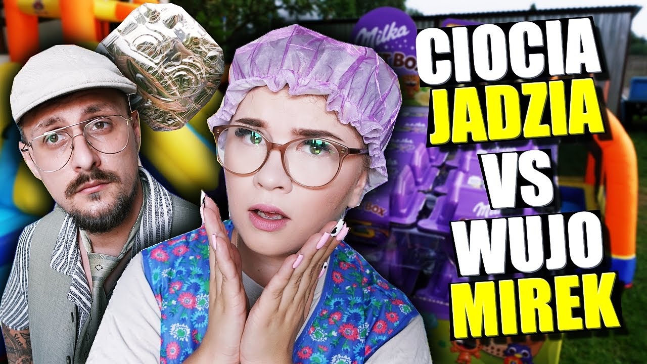 CIOCIA JADZIA VS WUJO MIREK 💜 PARODIA