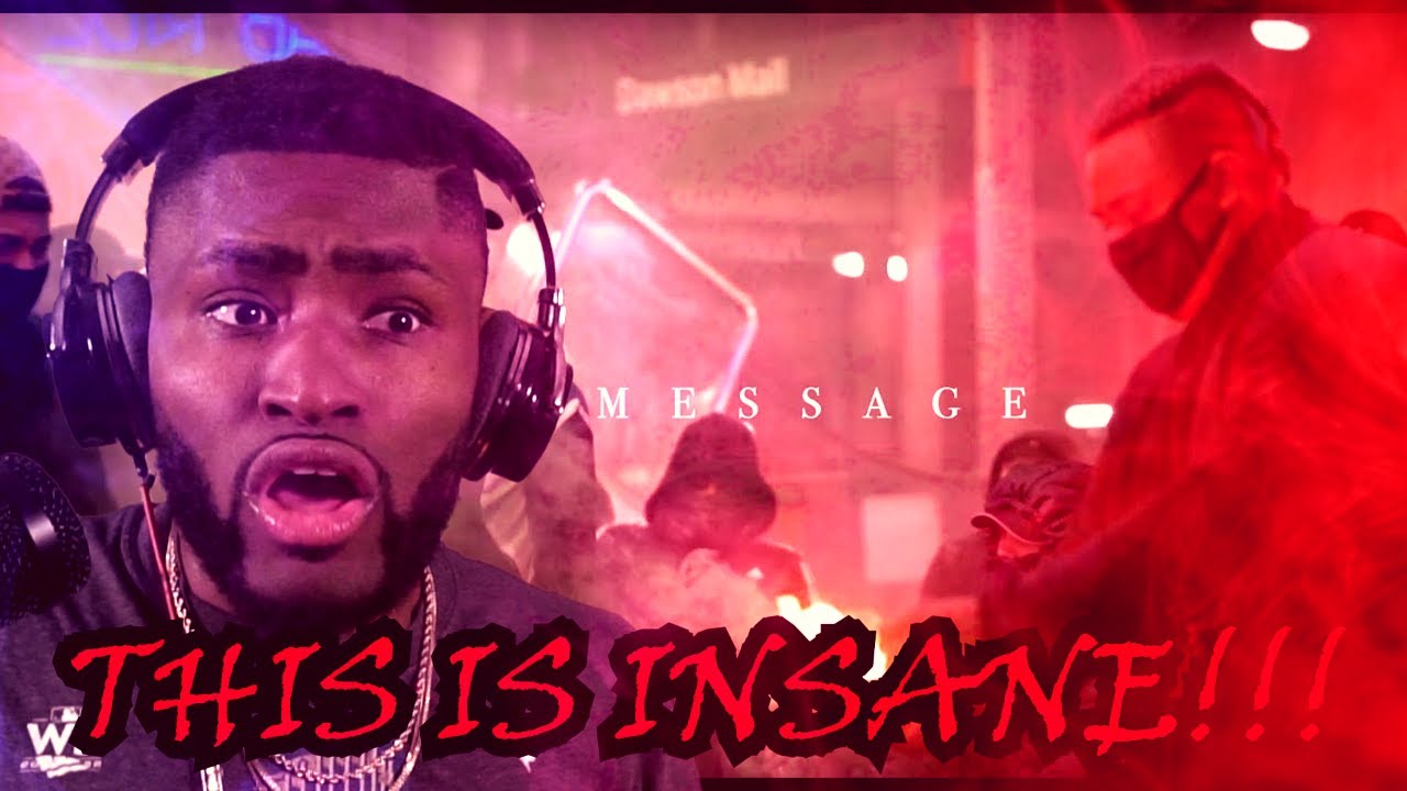 FIRST TIME REACTING TO AUSTRALIAN DRILL RAP!!! The Message - ONEFOUR (REACTION)