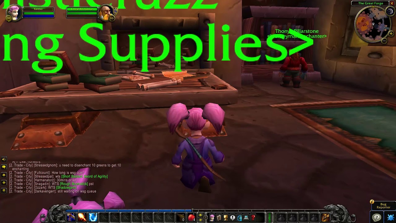 Ironforge Enchanting Trainer location - WoW Classic