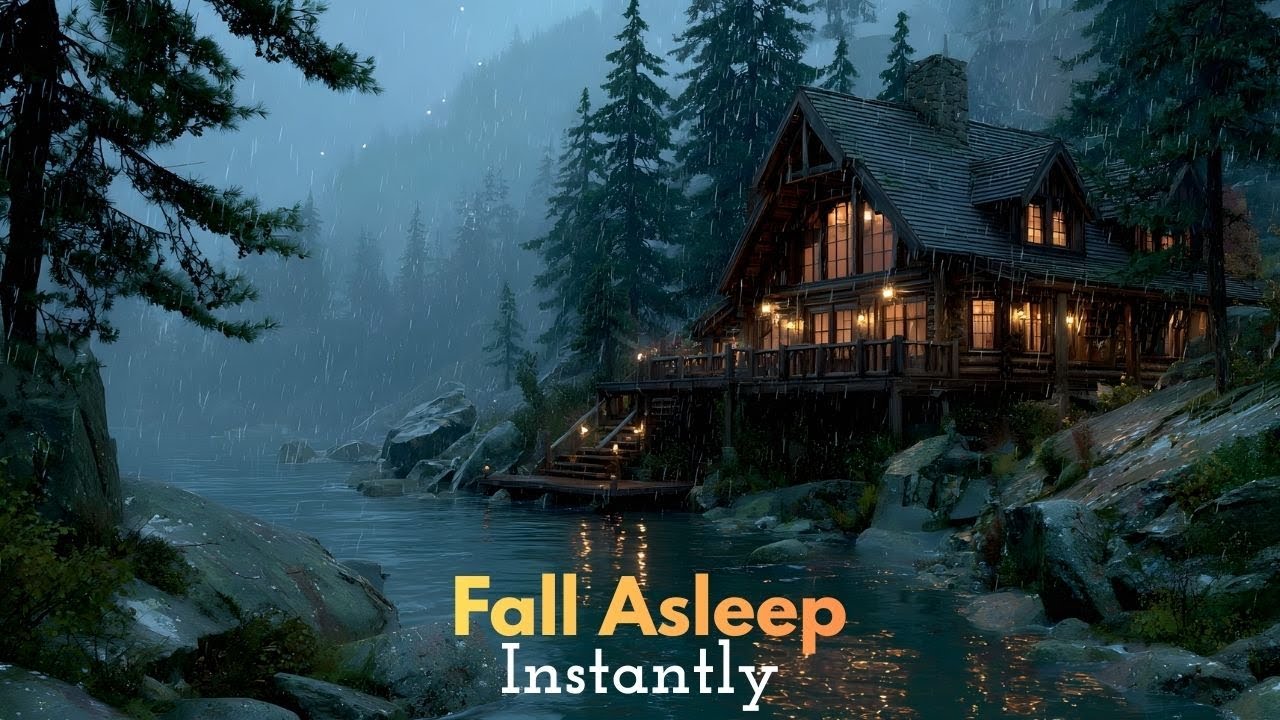 Violent Storm & Emotional Piano – The Most Beautiful Sleep Music