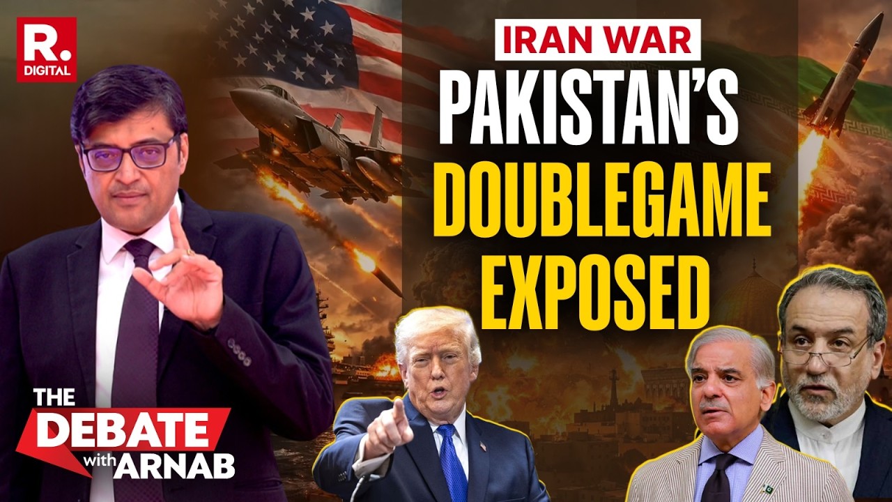 Debate With Arnab: How Pakistan Double Crossed Both US & Iran In The Middle East War