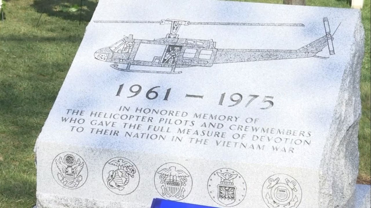 Dedication Ceremony for Vietnam Helicopter Pilot Memorial in Washington