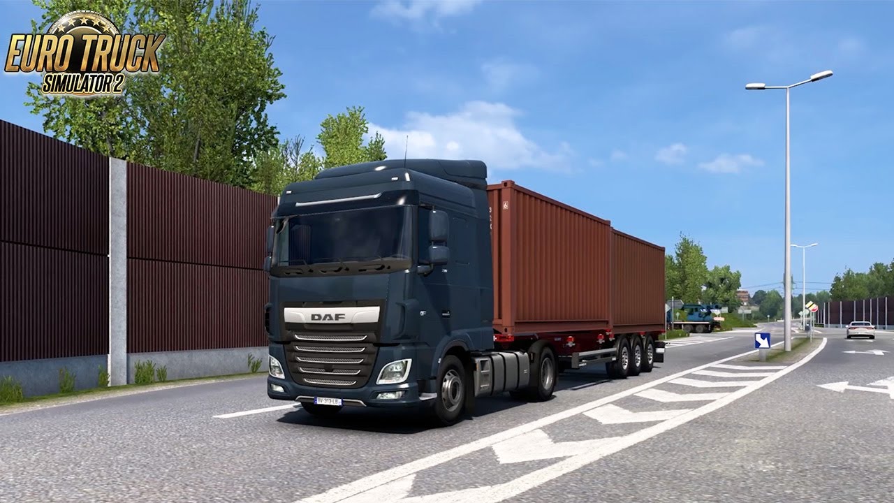 Rice delivery in Dijon - Euro Truck Simulator 2