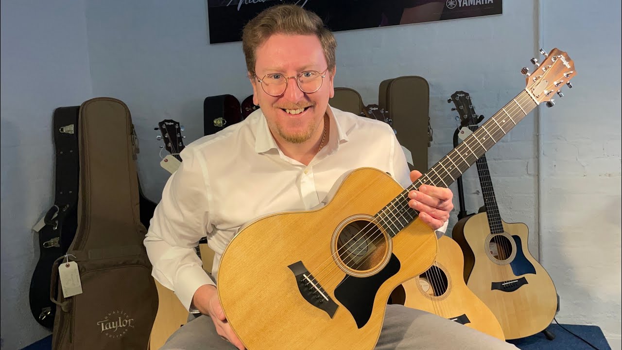 Taylor GS Mini-e Rosewood Plus Electro Acoustic Guitar Demonstration With James - Rimmers Music