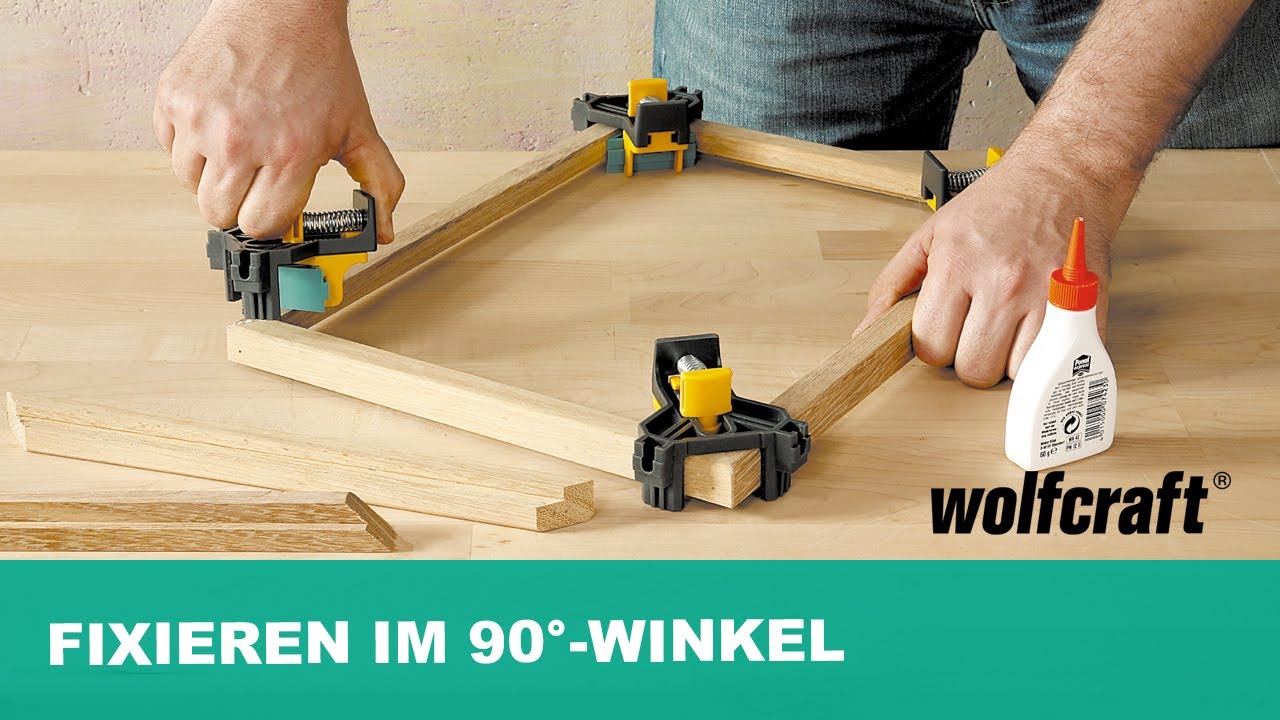 Eckenspanner: Zum Fixieren im 90&deg;-Winkel | wolfcraft