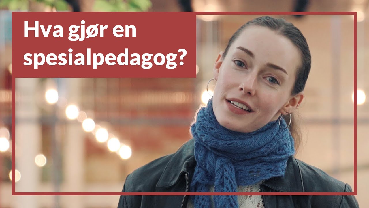 Hva gjør en spesialpedagog?