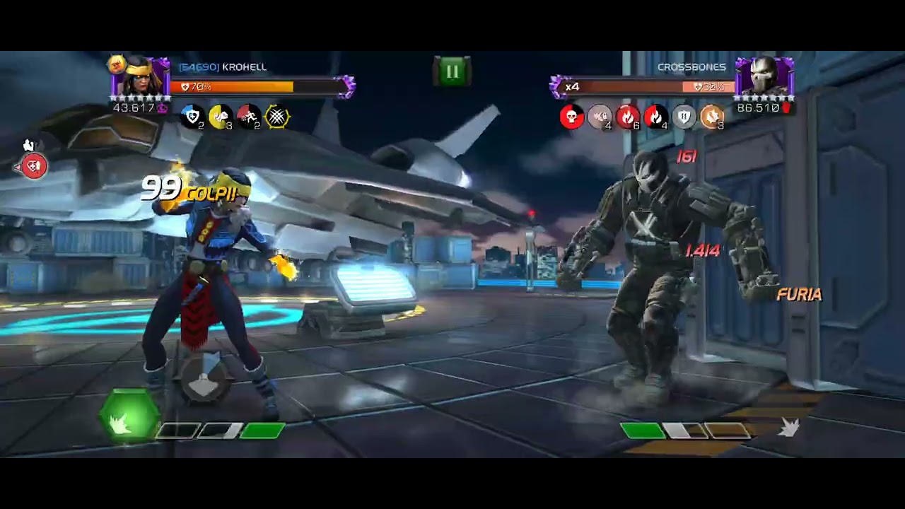Marvel Contest of Champions best option for Crossbones Coliseum