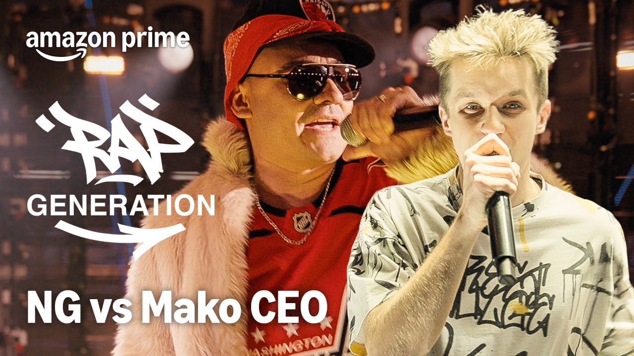 RAP BATTLE Mako CEO vs NG | Rap Generation | Prime Video Polska