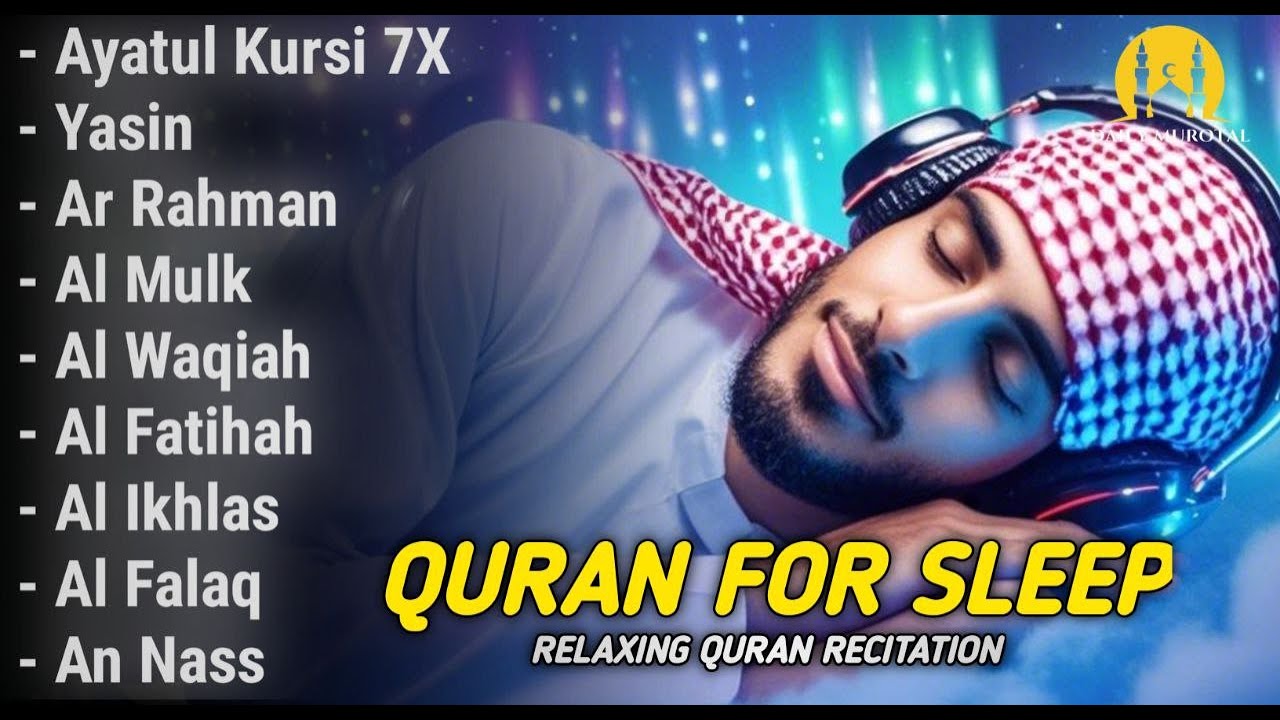 Quran recitation in a peaceful voice I Alfatiha, ayat alkursi, yasin, alwaqiah, arrahman, Alaa aqel