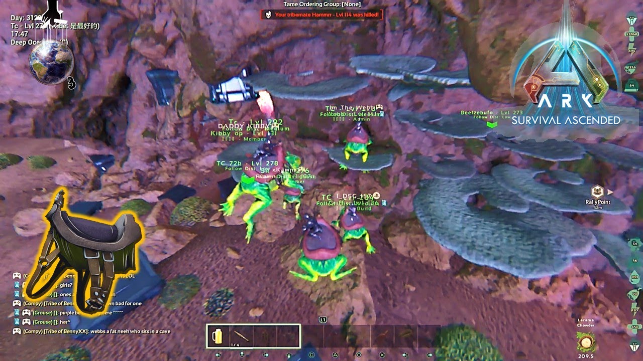 Some Pearl Cave bashing - Ark Survival Ascended