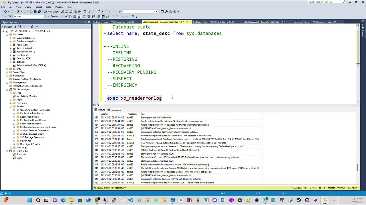 25 Do you know your database States?