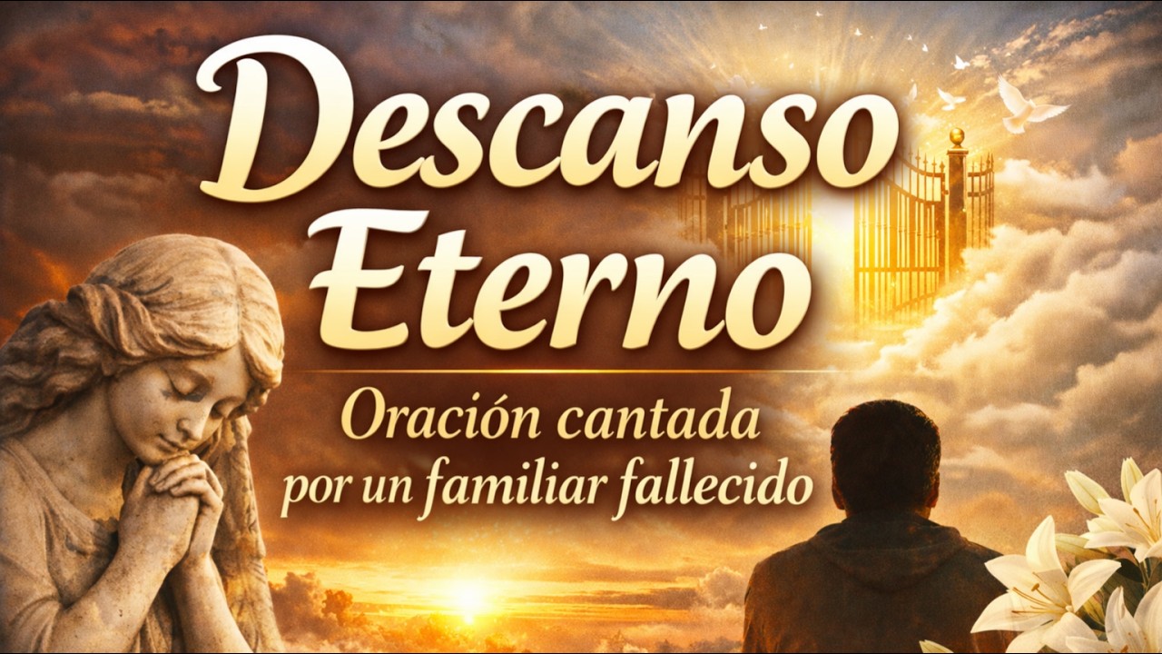 ORACIÓN CANTADA por un SER QUERIDO FALLECIDO🙏DESCANSO ETERNO y CONSUELO. #oracióncantada #fallecidos