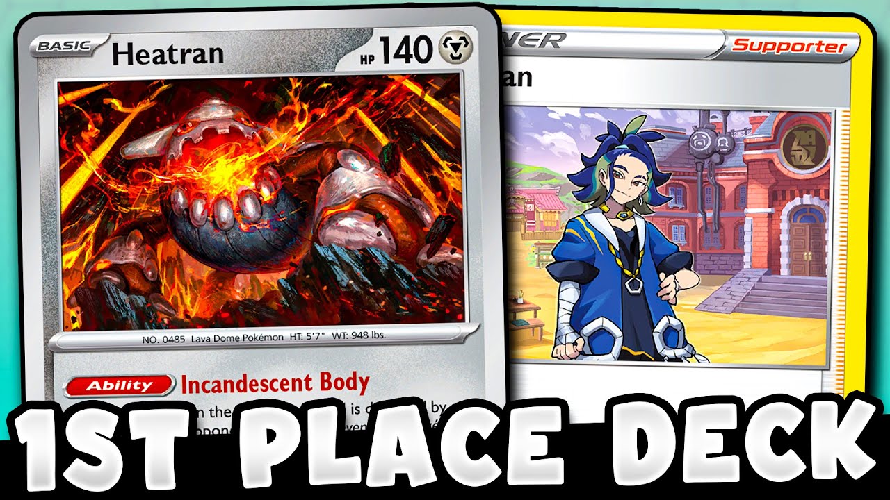 1st Place Heatran Deck Plays Miriam & Adaman?!