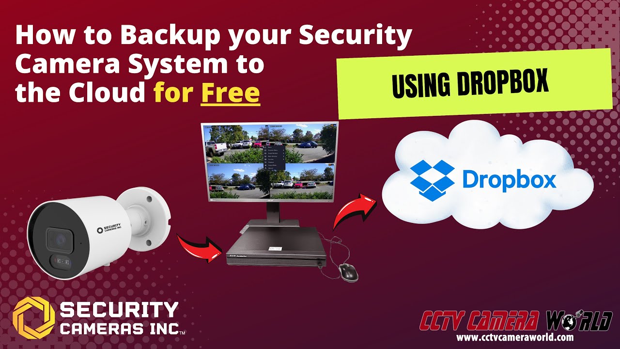 How to Backup your Security Camera System to the Cloud for Free to Dropbox
